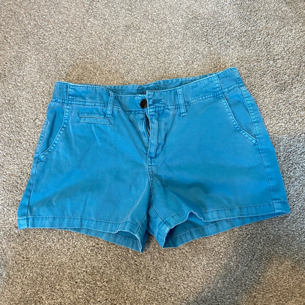 Merona bright blue shorts size 4